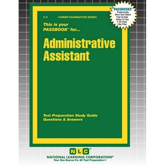 Career Examination Administrative Assistant, Book 9, (Paperback)