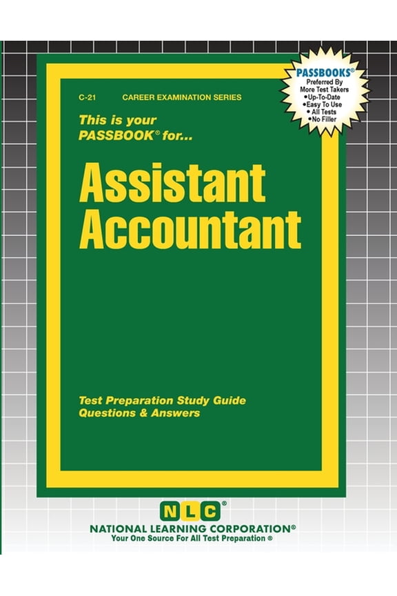 Career Examination Assistant Accountant, Book 21, (Paperback)