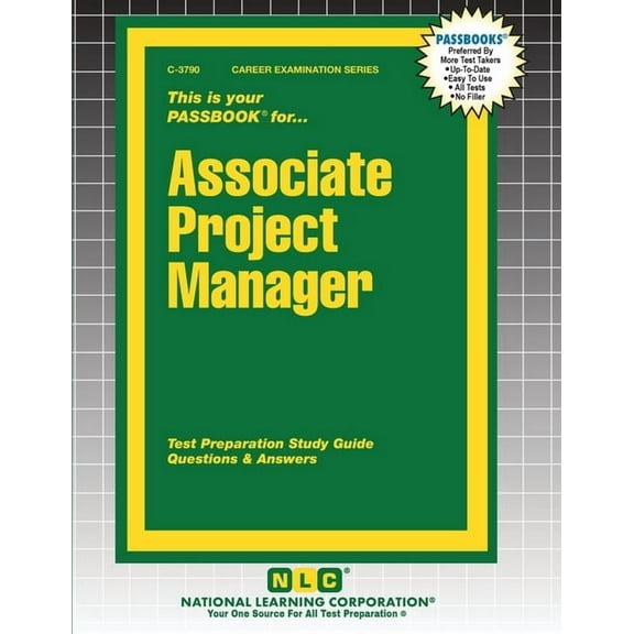 Career Examination Associate Project Manager, Book 3790, (Paperback)