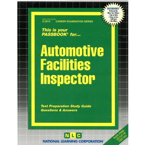 Career Examination: Automotive Facilities Inspector : Passbooks Study Guide (Other)