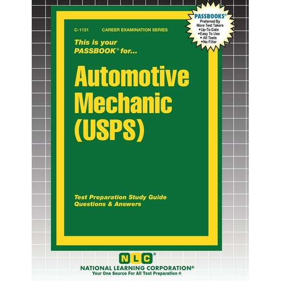 Career Examination Automotive Mechanic (USPS), Book 1131, (Paperback)