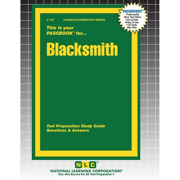 Career Examination Blacksmith, Book 107, (Paperback)