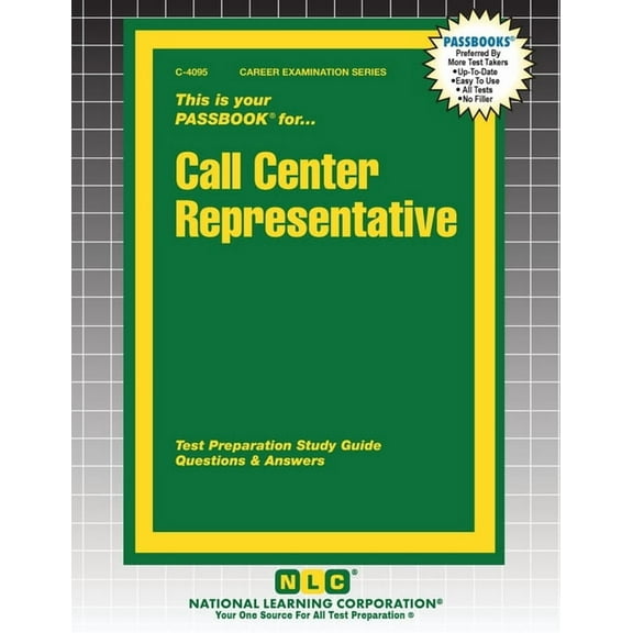 Career Examination Call Center Representative, Book 4095, (Paperback)