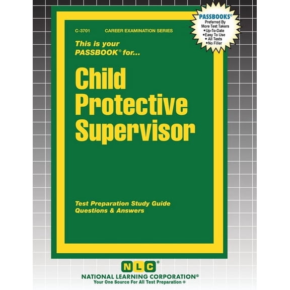 Career Examination Child Protective Supervisor, Book 3701, (Paperback)