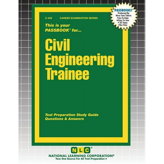 Career Examination Civil Engineering Trainee, Book 945, (Paperback)