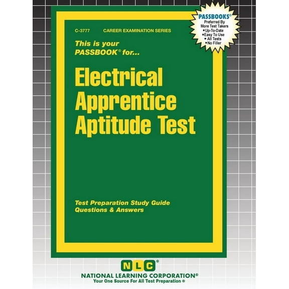 Career Examination Electrical Apprentice Aptitude Test, Book 3777, (Paperback)