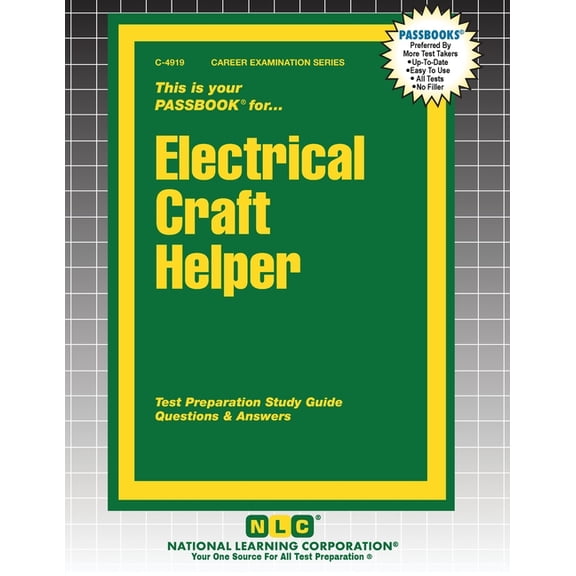 Career Examination Electrical Craft Operator, Book 4919, (Paperback)