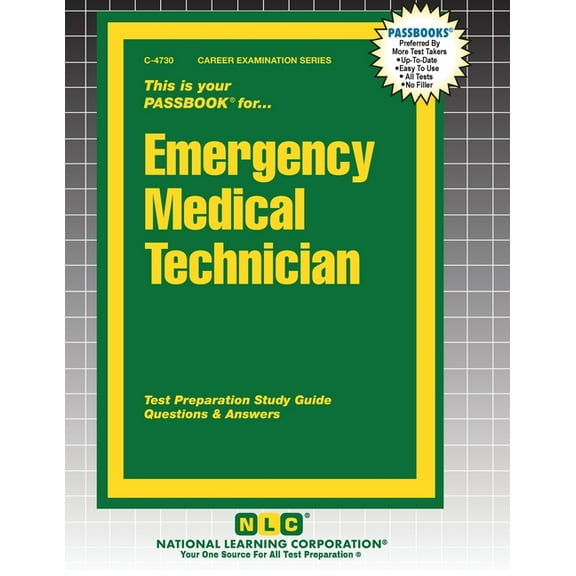 Career Examination Emergency Medical Technician, Book 4730, (Paperback)