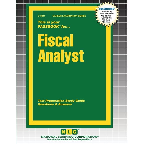 Career Examination Fiscal Analyst, Book 3341, (Paperback)