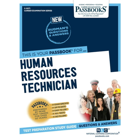 Career Examination Human Resources Technician (C-2071): Passbooks Study Guide Volume 2071, (Paperback)