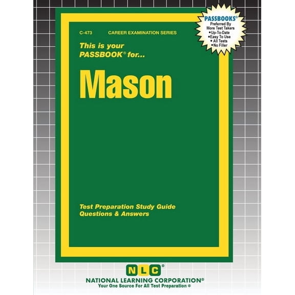 Career Examination Mason, Book 473, (Paperback)