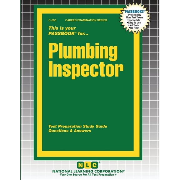 Career Examination Plumbing Inspector, Book 593, (Paperback)