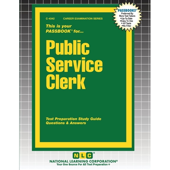 Career Examination Public Service Clerk, Book 4342, (Paperback)