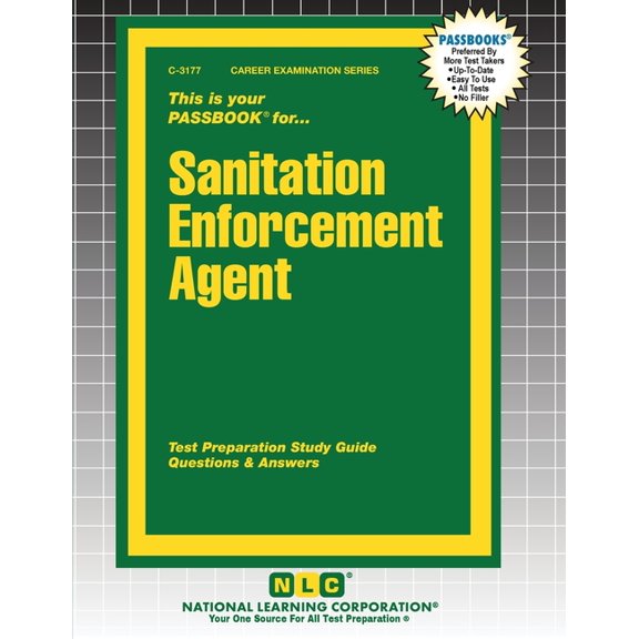 Career Examination Sanitation Enforcement Agent, Book 3177, (Paperback)
