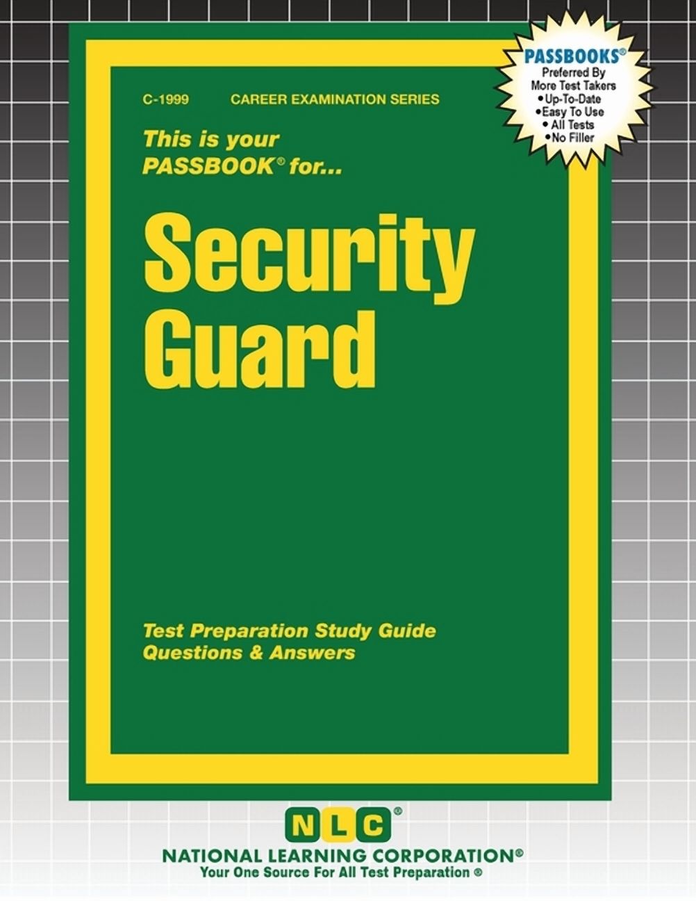 Security Guard Books Using Career Examination Security Guard, Book 1999, (Paperback) - Walmart.com
