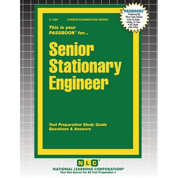 Career Examination Senior Stationary Engineer, Book 1024, (Paperback)