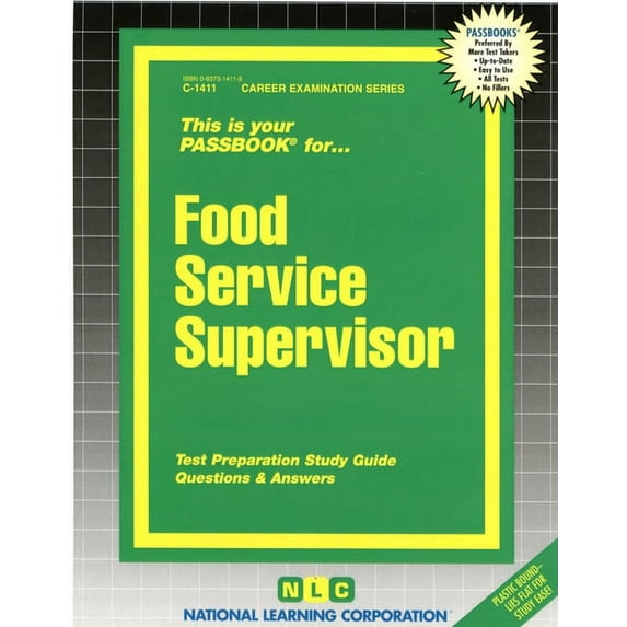 Career Examination Series: Food Service Supervisor (Series #1411) (Other)