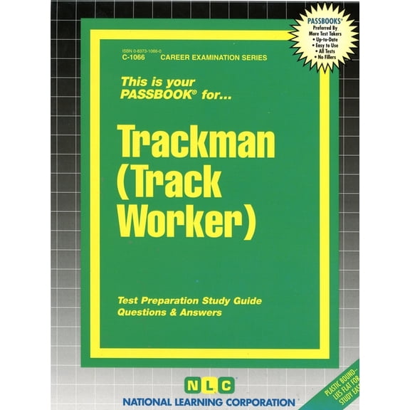 Pre-Owned Career Examination Series: Trackman (Track Worker) (Series #1066) (Other)