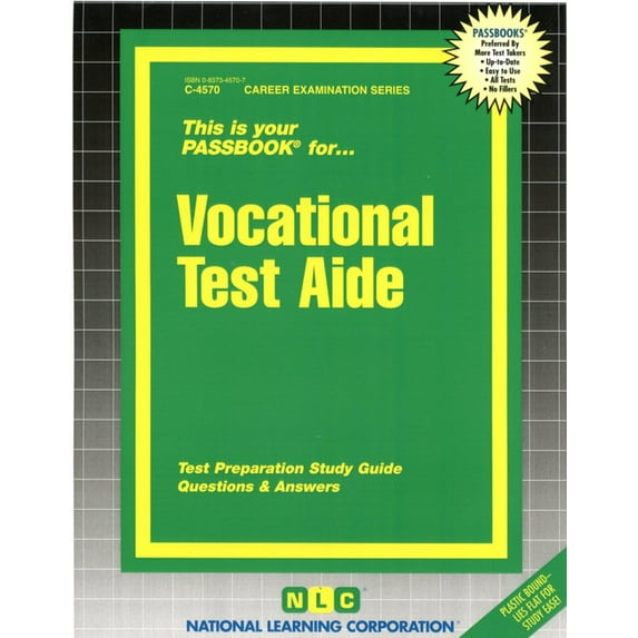 Career Examination Series: Vocational Test Aide : Passbooks Study Guide (Other)