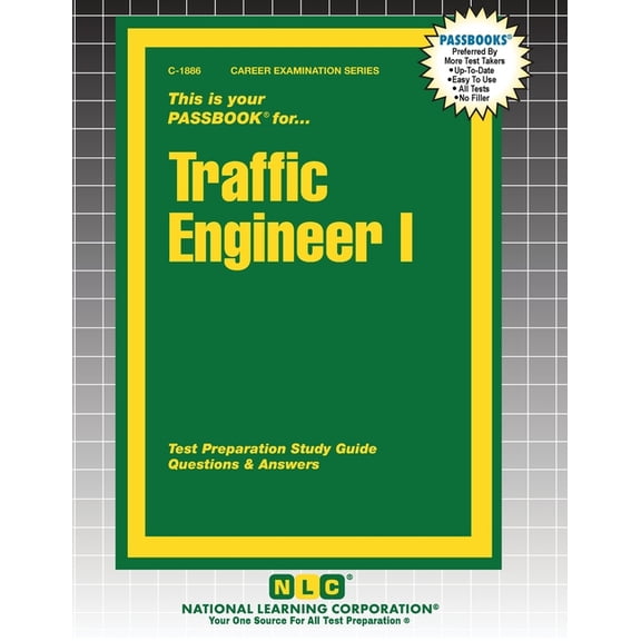 Career Examination Traffic Engineer I, Book 1886, (Paperback)