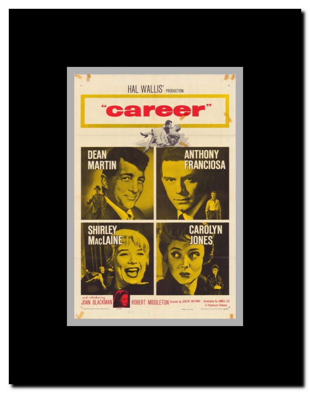 Career Framed Movie Poster