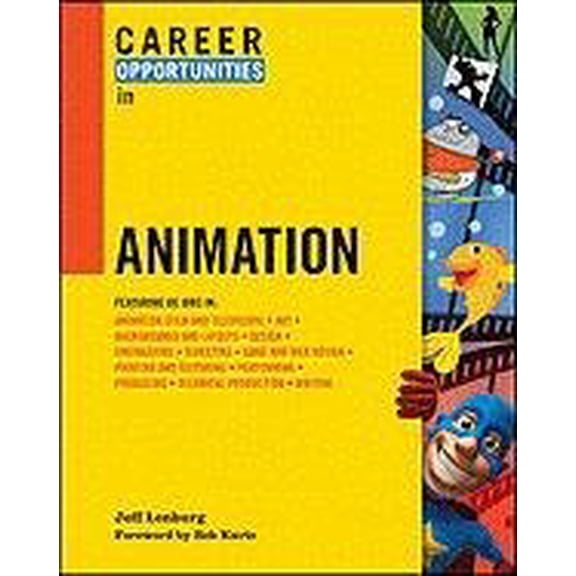 Pre-Owned Career Opportunities in Animation (Paperback) 0816081832 9780816081837