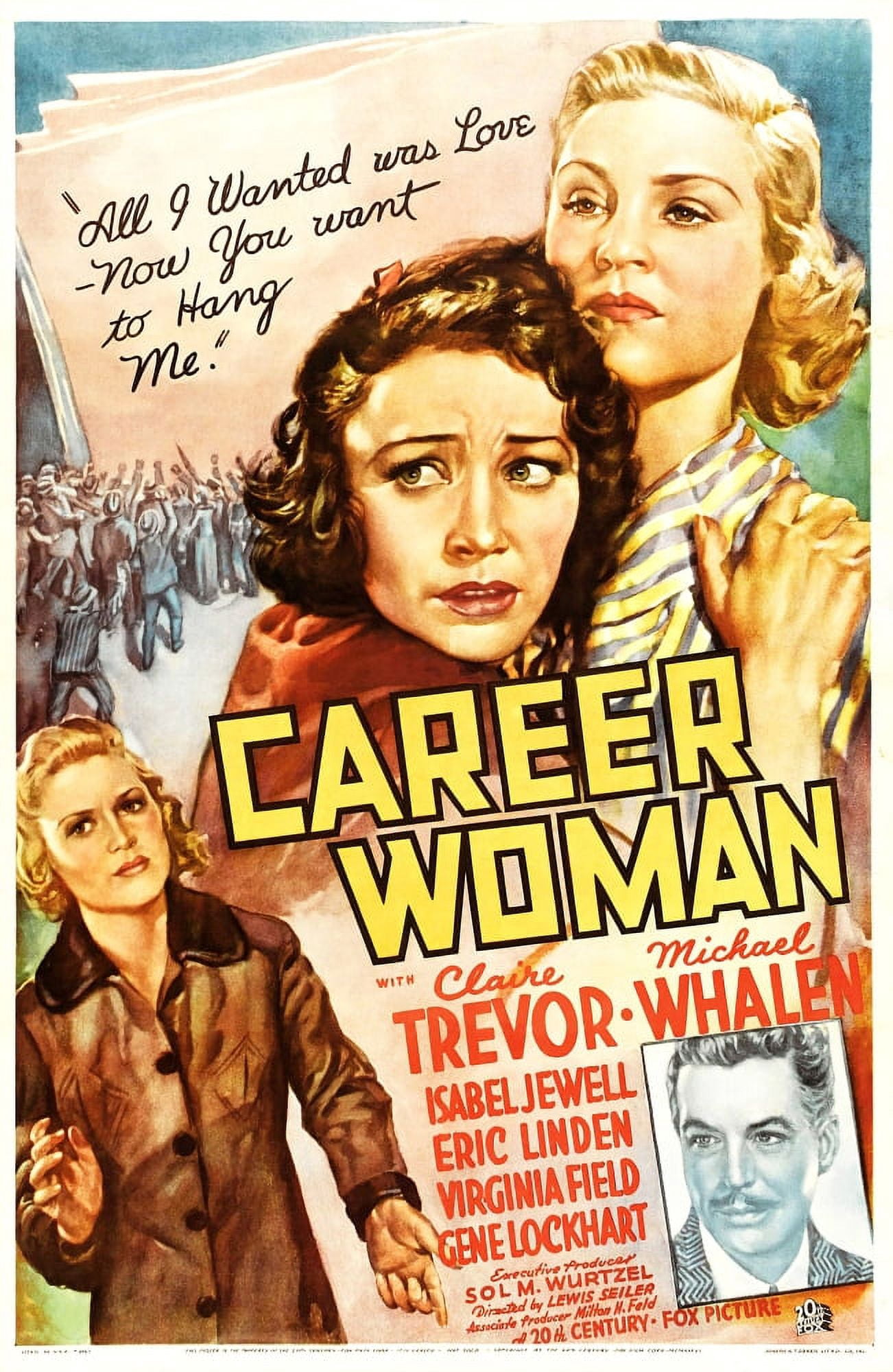 Career Woman U Canvas Art - (11 x 17)