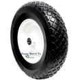 thumbnail image 1 of Carefee 13 x 5.00-6 Wheel Assembly with 3" Center, 3/4" Bushing W/Roller Bearings, 1 of 3