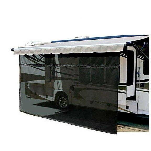 Carefree 701509 Black 15' x 9' Drop RV Awning EZ ZipBlocker