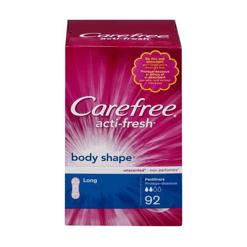 Carefree - Body Shape Extra Long to Go Pantiliners - Urban Fare