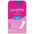 thumbnail image 1 of Carefree Acti-Fresh Body Shape Long Pantiliners Unscented (Pack of 20), 1 of 1