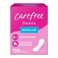 thumbnail image 1 of Carefree Acti Fresh Panty Liners, Regular, 120 Ea, 6 Pack, 1 of 7