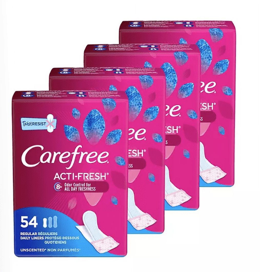 Carefree Actifresh Panty Liners, Regular To Go (216 ct.)