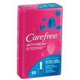 thumbnail image 1 of Carefree Body Shape Extra Long Unscented Pantiliners, 93ct, 1 of 5