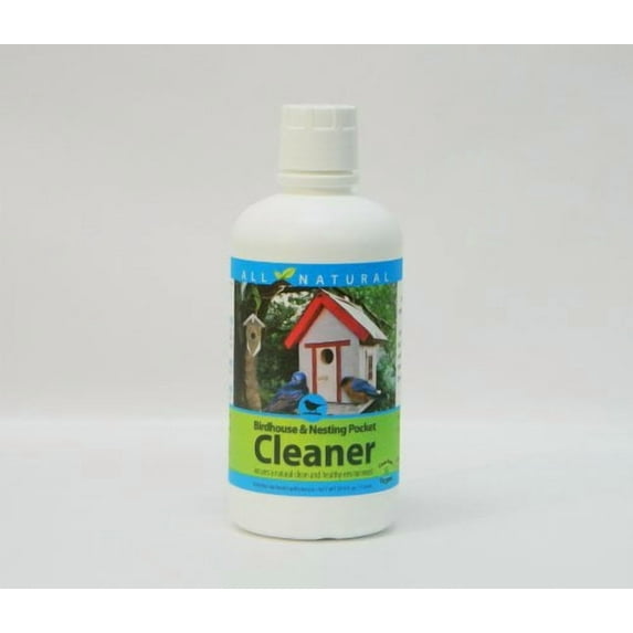 Carefree Enzymes 98553 Birdhouse & Nesting Pocket Birdhouse Cleaner, 1 Liter