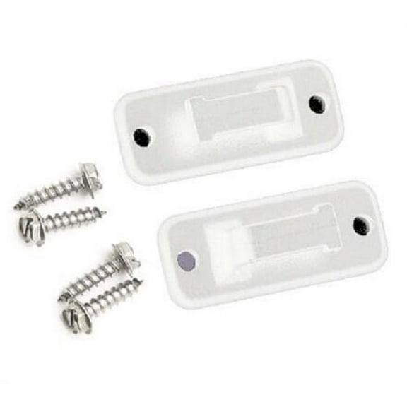 Carefree Of Colorado 901044W Window Awning Pull Strap Catch, Set Of 2, White