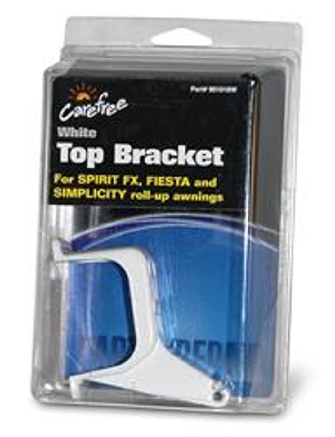 White Aluminum Top Awning Bracket for Spirit and Fiesta Awnings