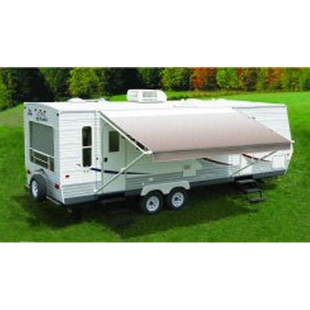 Carefree C6F-EA206C00 20 ft. Blue Fade Fiesta Patio Awning, White