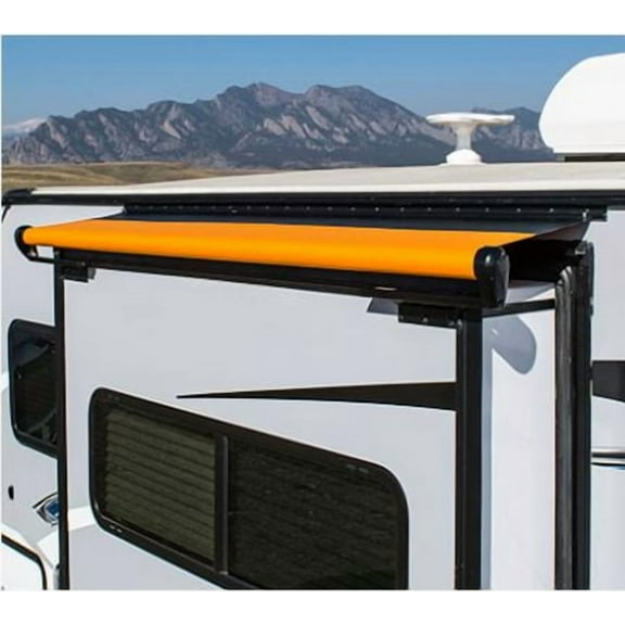 Carefree RV HI1746262TR RV Slide-Out Automatic Awning , Black Solid