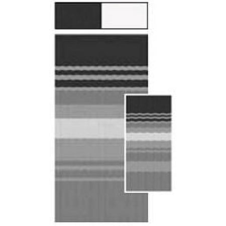 Carefree RV JU188D5A Black/ Gray/ Silver RV Patio Vinyl Awning Fabric