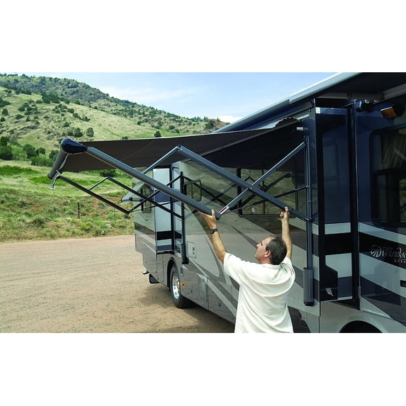 Carefree RV VX2550HW Electric Awning Arm; Eclipse; For Patio Awnings With 8 Foot Projection; White