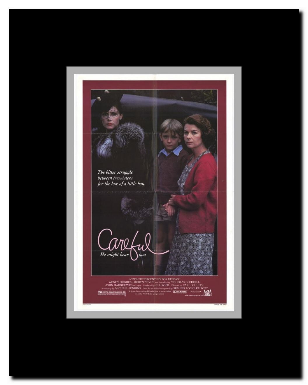 Careful He Might Hear You Framed Movie Poster