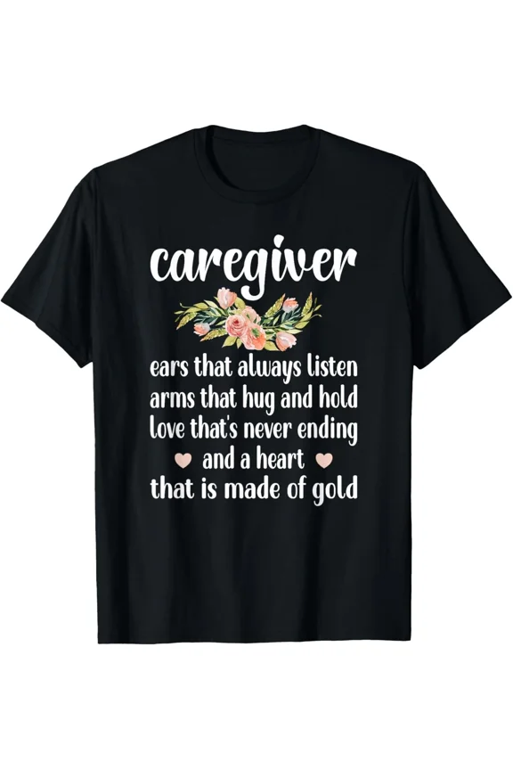 Caregiver Cute Definition Caregiving Best Caregiver Tee Gift Unisex T-Shirt