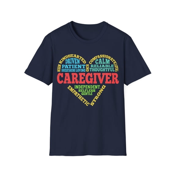 Caregiver Heart Caretaker Nursing Expert Caregiving TShirt
