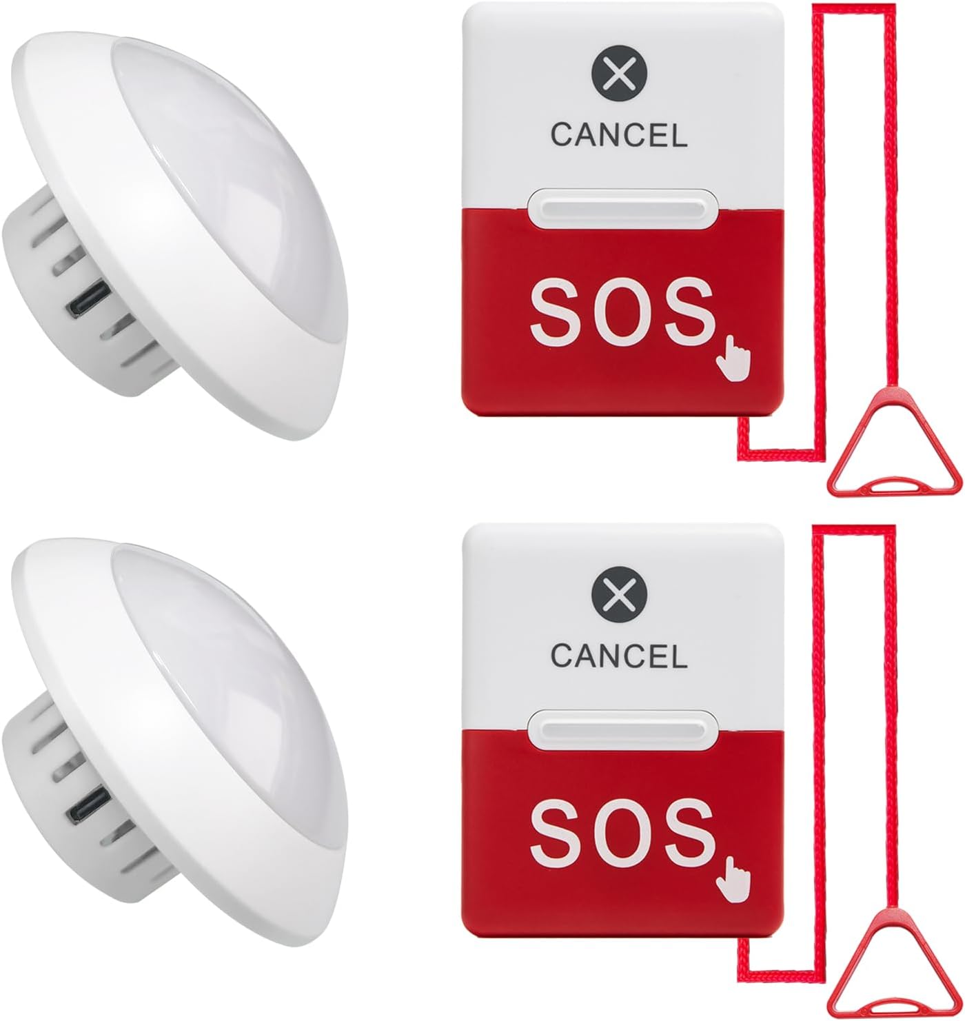 Caregiver Pager Nurse Call System Alert Button For Seniors At Home