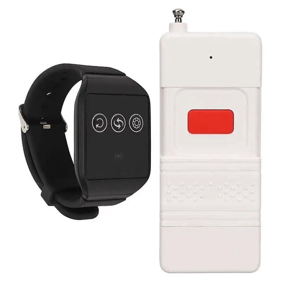 Caregiver Pager Sos Call Button Transmitter Receiver Nurse Alert System For Elderly Patient