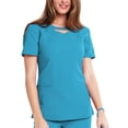 thumbnail image 1 of Careisma Round Neck Top Scrub Top, 1 of 1