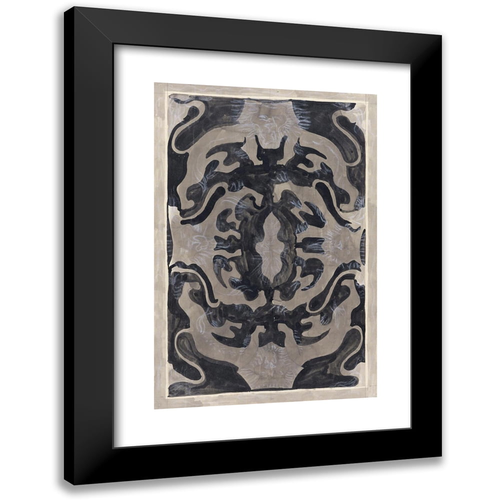 Carel Adolph Lion Cachet 11x14 Black Modern Framed Museum Art Print carel-adolph-lion-cachet-11x14-black-modern-framed-museum-art-print