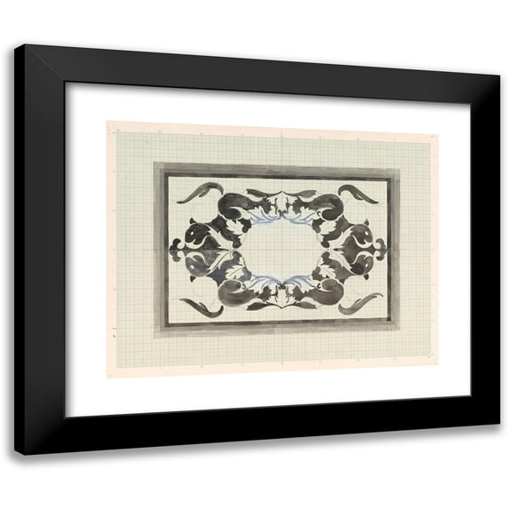 Carel Adolph Lion Cachet 24x20 Black Modern Framed Museum Art Print Titled - Design for the Ex Libris by Carel Lion Cachet (1874)