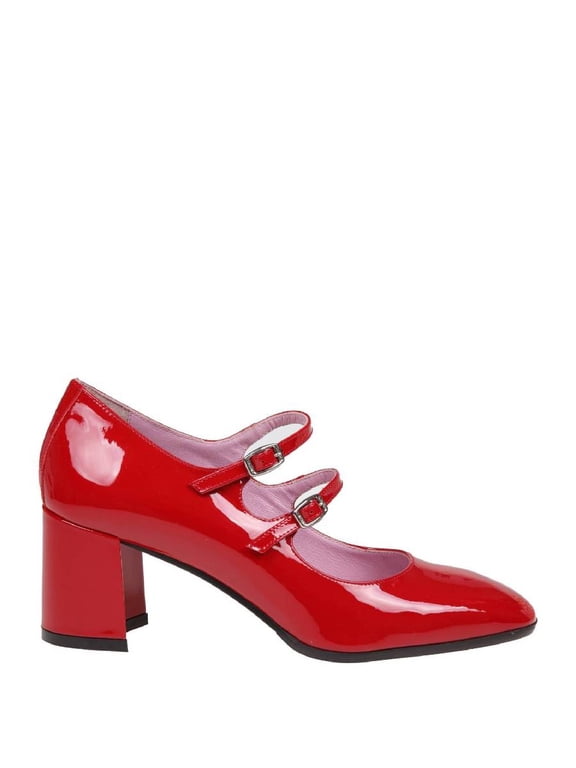 Female Alice Pumps - Red - Patent Leather Red Sizes EU 34-50 2/3